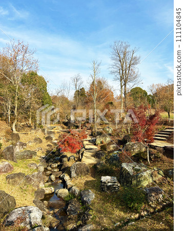 被秋葉環繞的公園 111104845