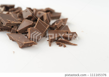 Crushed board chocolate Crushed board chocolate 111105376