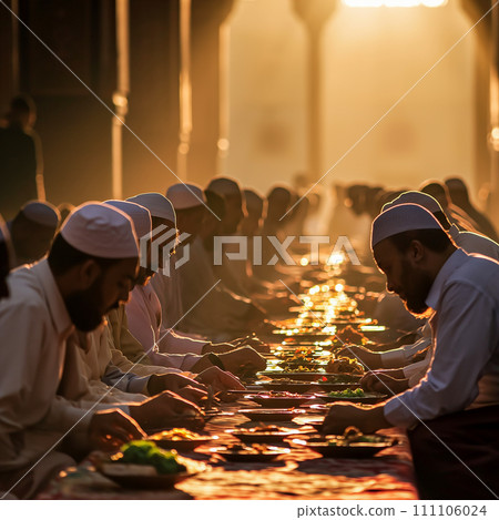 Ramadan is a holy month observed by Muslims around the world,AI Generate. 111106024