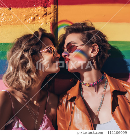 International Homosexual Day, Bisexual and Transgender Movement, Celebration, LGBTQ, AI generate. 111106099