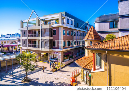 日本橫濱市容橫濱市營地鐵中川車站景觀（次名：東京都立大學橫濱校區）=26日 111106404