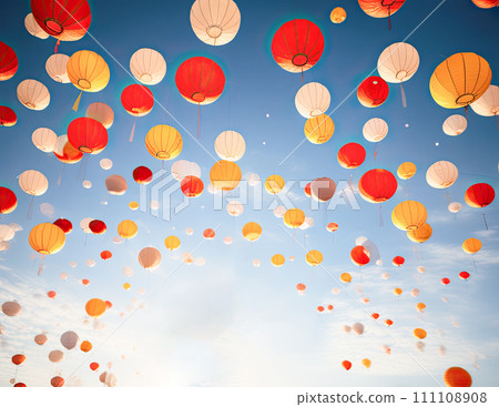 Indonesian traditional celebration decor background. Indonesian traditional celebration decor background. 111108908