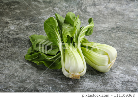Asian cuisine fresh raw salad Pak Choi Asian cuisine fresh raw salad Pak Choi 111109368
