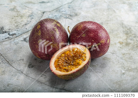Fresh ripe sweet tropical Maracuya 111109370