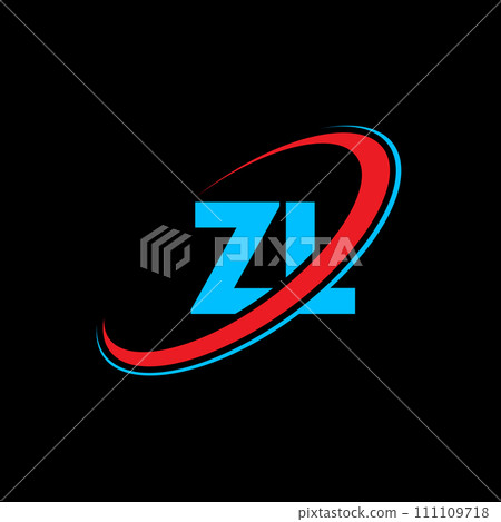 ZL Z L letter logo design. Initial letter ZL linked circle uppercase monogram logo red and blue. ZL logo, Z L design. zl, z l ZL Z L letter logo design. Initial letter ZL linked circle uppercase monogram logo red and blue. ZL logo, Z L design. zl, z l 111109718