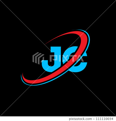 JC J C letter logo design. Initial letter JC linked circle uppercase monogram logo red and blue. JC logo, J C design. jc, j c JC J C letter logo design. Initial letter JC linked circle uppercase monogram logo red and blue. JC logo, J C design. jc, j c 111110034