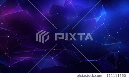 Abstract technology purple blue background. Glowing, shining geometric shapes. Futuristic and sci-tech wallpaper. Ideal for use in graphic, web design, advertising, technology, sci-fi themed designs Abstract technology purple blue background. Glowing, shining geometric shapes. Futuristic and sci-tech wallpaper. Ideal for use in graphic, web design, advertising, technology, sci-fi themed designs 111111560