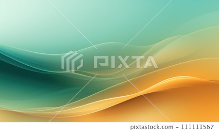 Abstract green and yellow wave background. Ideal for graphic design, web design, or as a background for presentations. Abstract green and yellow wave background. Ideal for graphic design, web design, or as a background for presentations. 111111567