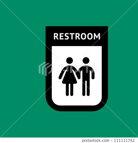 Restroom symbol, wc sign, toilet vector pictogram Restroom symbol, wc sign, toilet vector pictogram 111111782