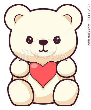 Teddy Bear Heart Embrace 111112123