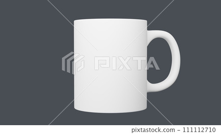 11oz white mugs on isolated background. 11oz white mugs on isolated background. 111112710