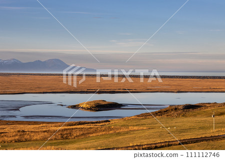 Coastline lowland, North-East Icleand 111112746