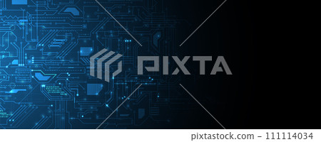 Abstract futuristic circuit computer internet technology board business dark background Abstract futuristic circuit computer internet technology board business dark background 111114034