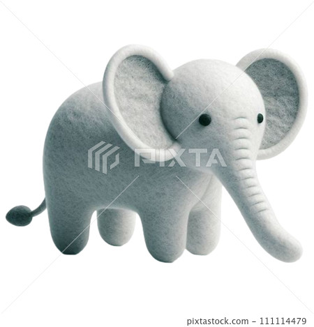 felt animal elephant 111114479