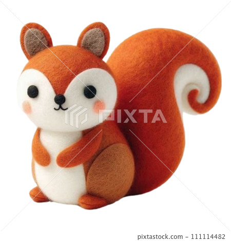 felt animal squirrel 111114482