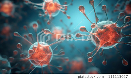 Cancer cells that cause tumors in the human body. Macro. A terrible disease of humanity. Oncology. Science, medicine and immunology concept. Medical background. Viruses and bacteria under microscope Cancer cells that cause tumors in the human body. Macro. A terrible disease of humanity. Oncology. Science, medicine and immunology concept. Medical background. Viruses and bacteria under microscope 111115027