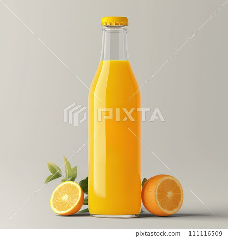 AI-generated content. Juice bottle mockup 111116509