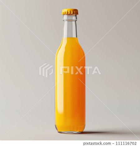 AI-generated content. Juice bottle mockup 111116702