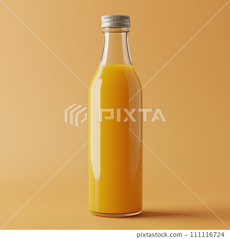 AI-generated content. Juice bottle mockup 111116724