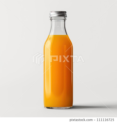 AI-generated content. Juice bottle mockup 111116725
