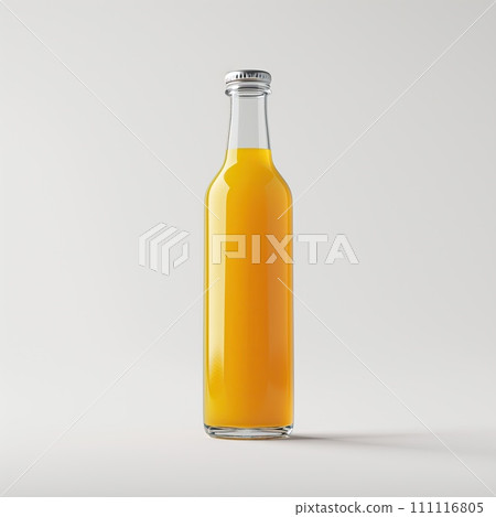 AI-generated content. Juice bottle mockup 111116805