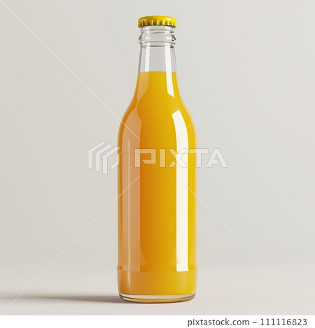 AI-generated content. Juice bottle mockup 111116823