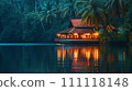 Twilight Serenity at a Classic Kerala Backwaters House 111118148