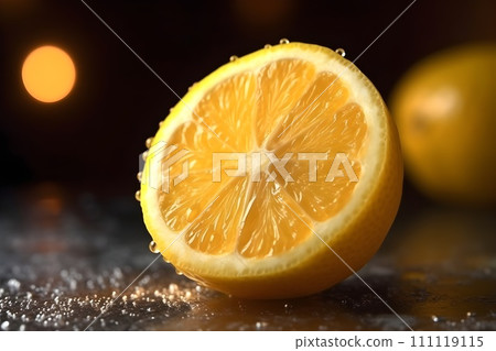 Fresh lemon 6 AI generated image 111119115