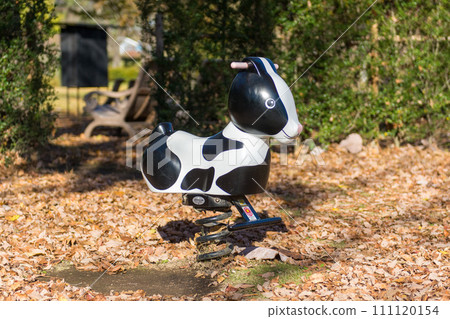 Spring play equipment/rocking play equipment (cow) Spring play equipment/rocking play equipment (cow) 111120154