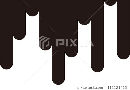 簡單滴墨和油漆的插圖 簡單滴墨和油漆的插圖 111121413