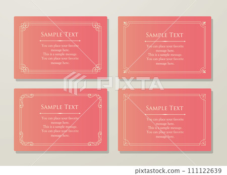 Adult cute antique frame 111122639