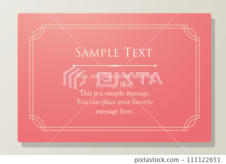 Adult cute antique frame 111122651