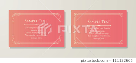 Adult cute antique frame 111122665