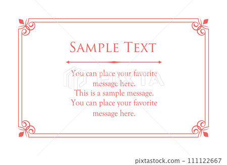 Adult cute antique frame 111122667