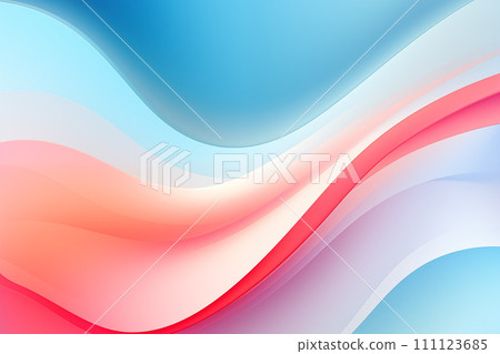 AI-generated content. Abstract gradient fluid paper style background illustration AI-generated content. Abstract gradient fluid paper style background illustration 111123685