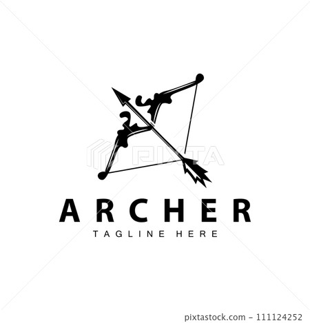 Archer logo vector vintage design old inspiration archer tool arrow template brand Archer logo vector vintage design old inspiration archer tool arrow template brand 111124252