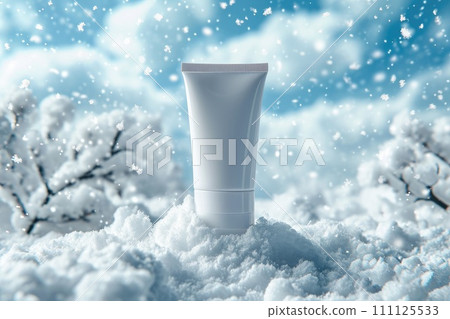 AI-generated content. Mockup cosmetic product. skin care and treatment. Generative AI AI-generated content. Mockup cosmetic product. skin care and treatment. Generative AI 111125533
