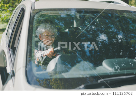 Elderly driver 111125702