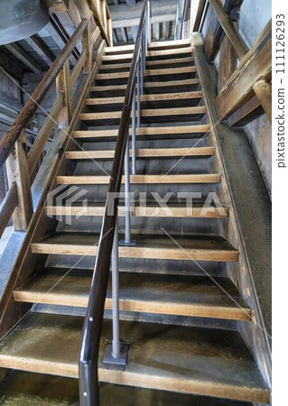 國寶 姬路城 主塔內的樓梯 兵庫縣姬路市 111126293