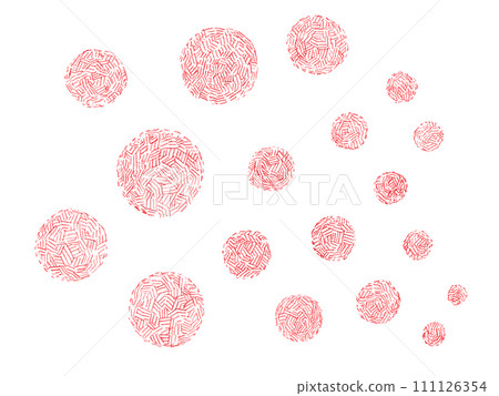Line circles of various sizes (mechanical pencil drawing) Line circles of various sizes (mechanical pencil drawing) 111126354