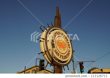 Fisherman's Wharf sign, San Francisco 111126711