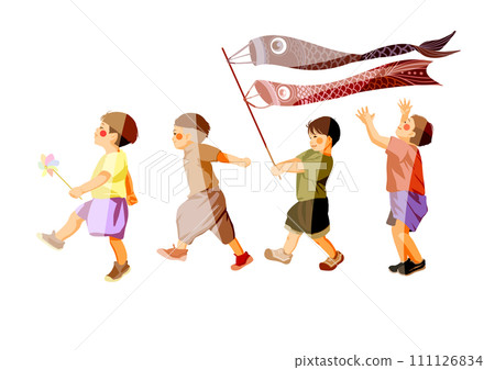 男孩們慶祝兒童節 男孩們慶祝兒童節 111126834