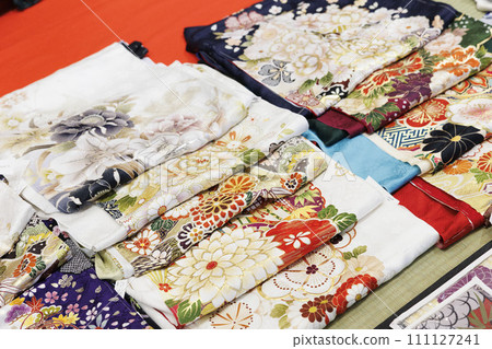 Image of kimono sashes and obijime obiage kimono shops and kimono rentals 111127241