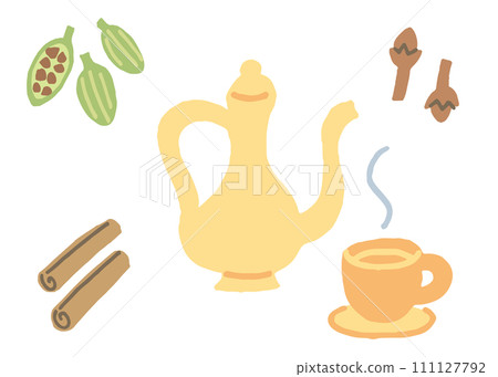 Chai and spices (no text) 111127792