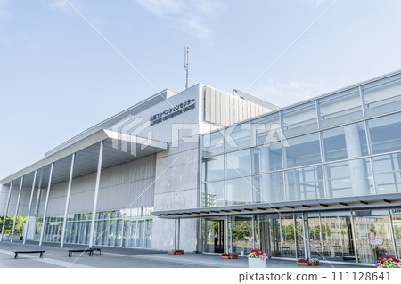 Sapporo City, Hokkaido - Sapporo Convention Center on a clear day where various events are held Sapporo City, Hokkaido - Sapporo Convention Center on a clear day where various events are held 111128641