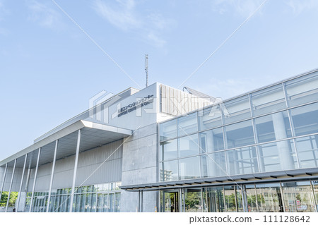 Sapporo City, Hokkaido - Sapporo Convention Center on a clear day where various events are held 111128642
