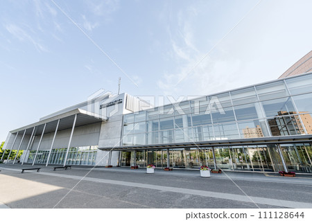 Sapporo City, Hokkaido - Sapporo Convention Center on a clear day where various events are held 111128644