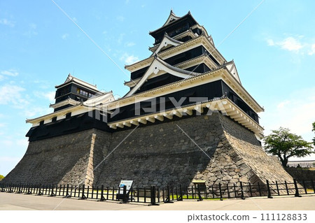 在藍天的熊本城堡 在藍天的熊本城堡 111128833