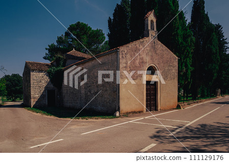 Ancient Chapel in the Croatian town of Bale 111129176