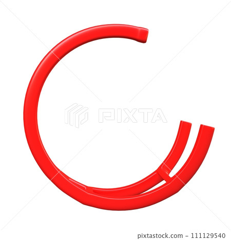Ring isolated on white background Ring isolated on white background 111129540